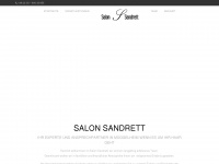 salon-sandrett.de Webseite Vorschau
