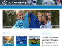 sgkfussball.de Webseite Vorschau