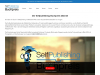 selfpublishing-buchpreis.de Webseite Vorschau