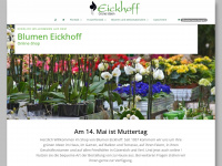 blumeneickhoff-shop.de Webseite Vorschau