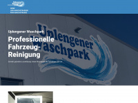 uplengener-waschpark.de Webseite Vorschau