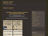 macaron-passion.com Webseite Vorschau