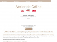 atelierceline.fr Webseite Vorschau