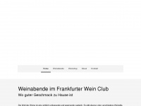 weinabende.com Webseite Vorschau