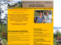 osser-schutzhaus.de Webseite Vorschau