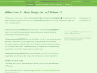 haus-seegarden.de Webseite Vorschau