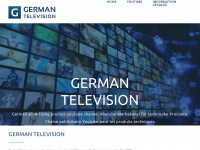 german-television.com Webseite Vorschau
