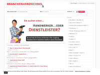 branchenverzeichnis.at Webseite Vorschau