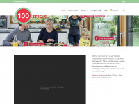 100max.org Webseite Vorschau