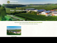 green-products-hops.com Webseite Vorschau