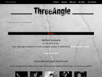 threeangle.net Webseite Vorschau