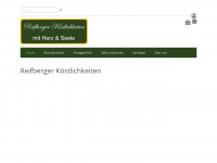 reifberger-koestlichkeiten.de Webseite Vorschau