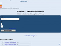workpool-jobs.de Webseite Vorschau