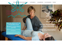 ortho-bionomy-craob.fr Webseite Vorschau