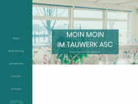 tauwerk-asc.de Webseite Vorschau
