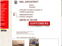 architekt-schober.at Webseite Vorschau