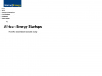 startup-energy.org Webseite Vorschau