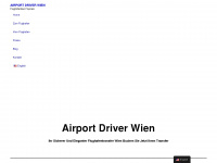 wien-airportdriver.at Webseite Vorschau