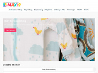 maxis-babywelt.com Webseite Vorschau