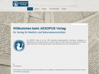 aesopus.de Webseite Vorschau