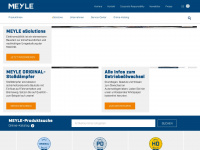 meyle.com Webseite Vorschau