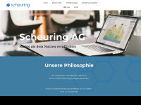 scheuring.ch Webseite Vorschau