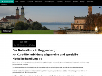 notarztkurs.de Webseite Vorschau