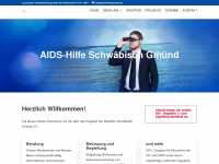 aidshilfe-gmuend.de Webseite Vorschau