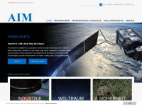 aim-ir.com Webseite Vorschau