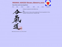 aikido-basel.ch Webseite Vorschau