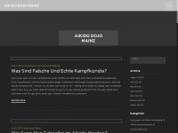 aiki-dojo-mainz.de Webseite Vorschau