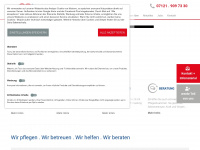 aip-pflege.de Webseite Vorschau