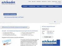 airleader.de Webseite Vorschau