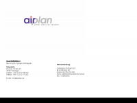 airplan.de Webseite Vorschau