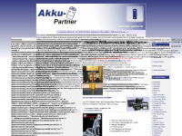 akku-partner.de Webseite Vorschau