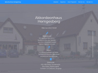 akkordeonhaus-hemgesberg.de Webseite Vorschau