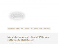 harmonika-stueble.de Webseite Vorschau