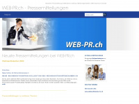 web-pr.ch Webseite Vorschau