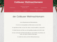 cottbuser-weihnachtsmann.de Webseite Vorschau