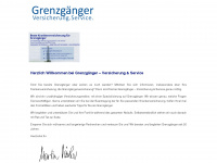 grenzgaengerversicherung.at Webseite Vorschau