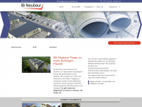 neubaur-plan3d.com Webseite Vorschau
