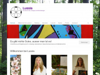 lussia.ch Webseite Vorschau