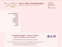 hochzeitssaengerin-daisy.de Webseite Vorschau