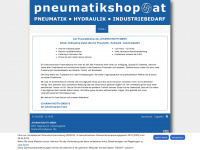 pneumatikshop.at Webseite Vorschau