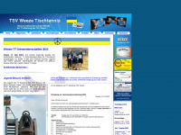 tischtennis-tsv-weeze.de Webseite Vorschau