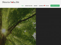 shinrin-yoku.life Webseite Vorschau