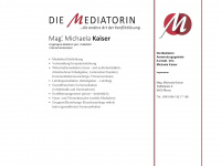 kaiser-mediation.at Webseite Vorschau