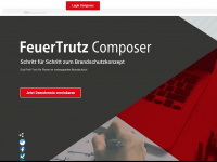 feuertrutz-composer.de Webseite Vorschau