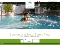 hoteltermefiola.it Webseite Vorschau