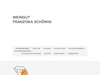 weingut-franziska-schoemig.de Webseite Vorschau